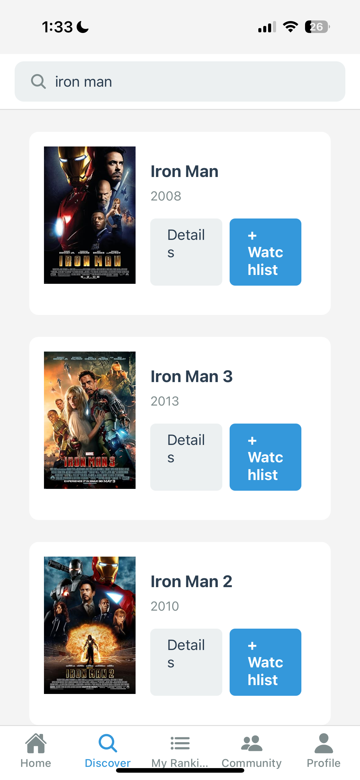 MovieBoom Social Feed